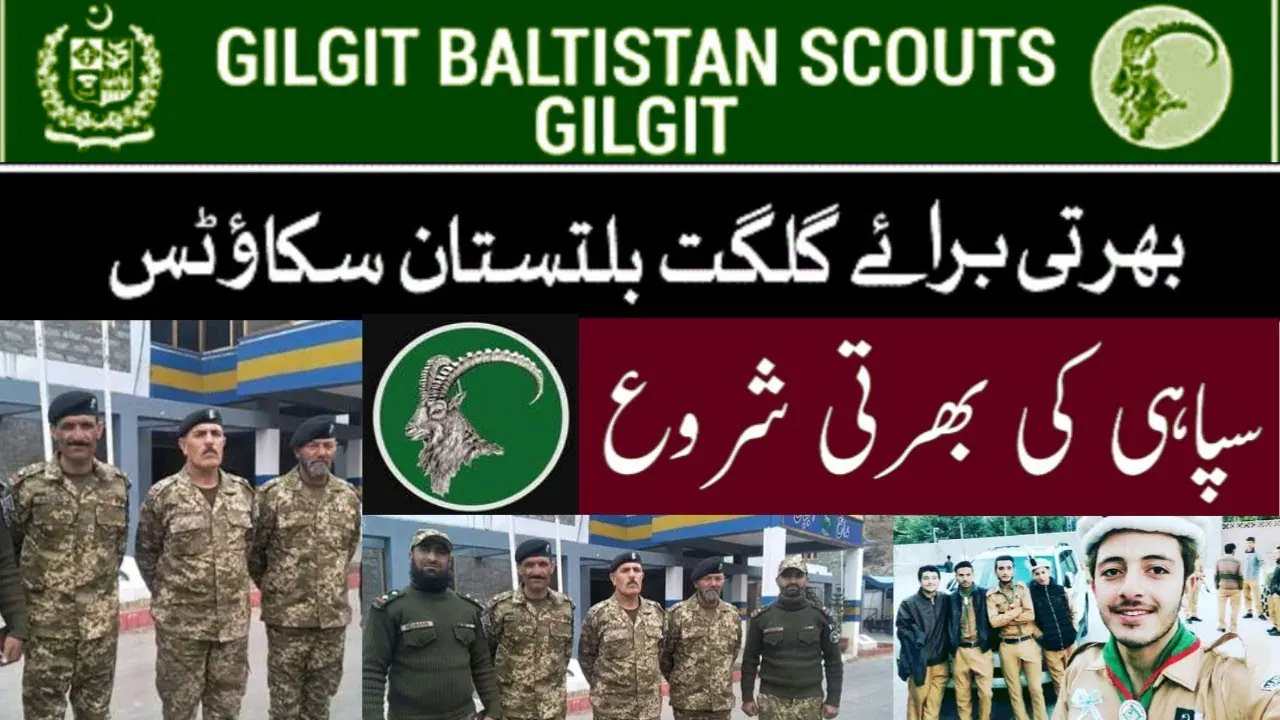 Gilgit Baltistan Scouts Jobs