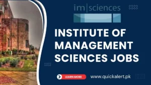 Institute of Management Sciences Jobs