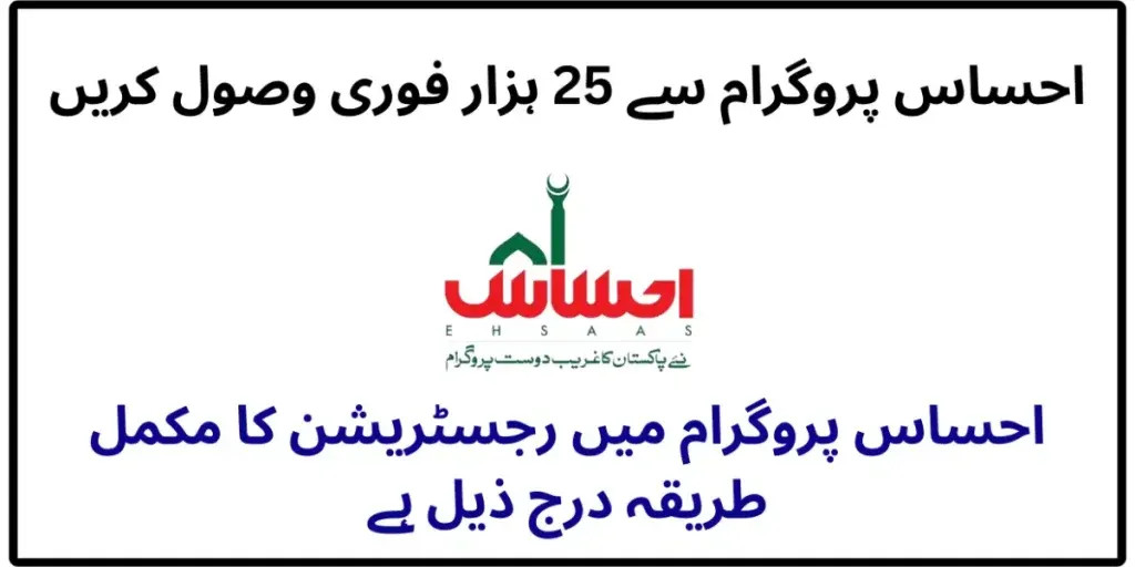 8171 Ehsaas Program 25,000 CNIC Check Online & Registration Guide ...